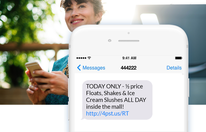 Restaurant Text Message Marketing Callout