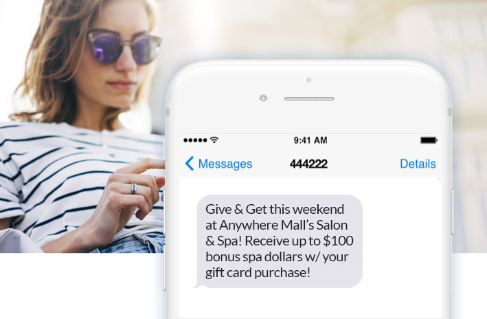 Retail Text Message Marketing Callout