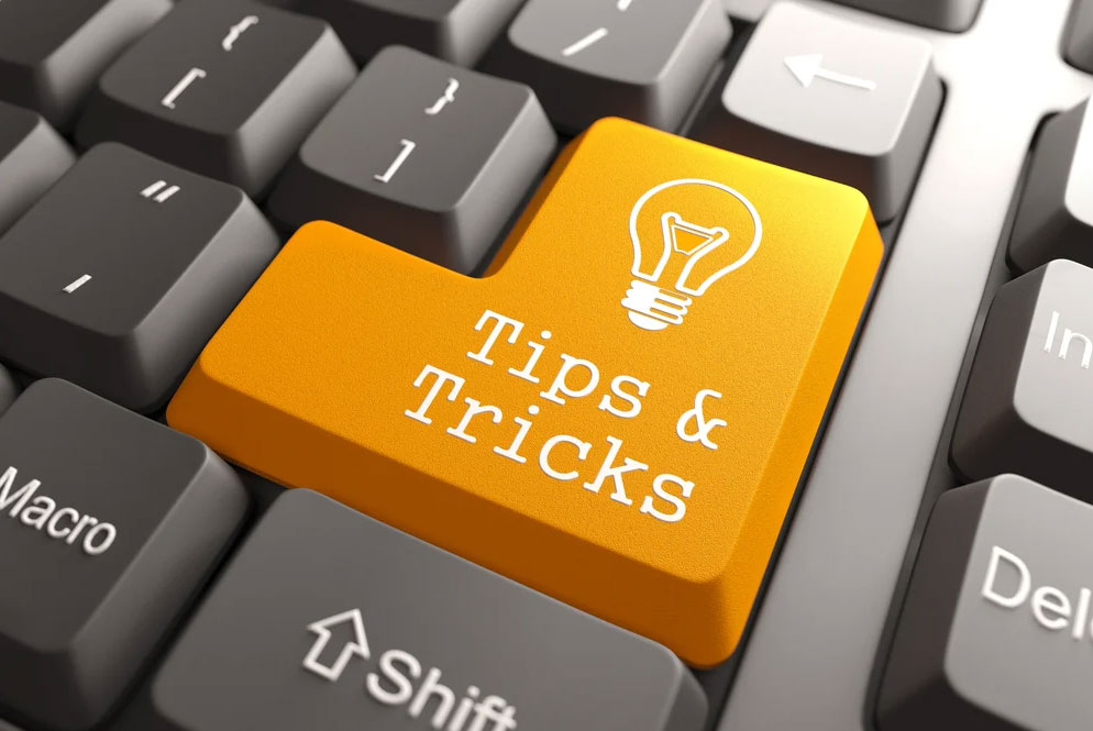 Tips And Tricks Button