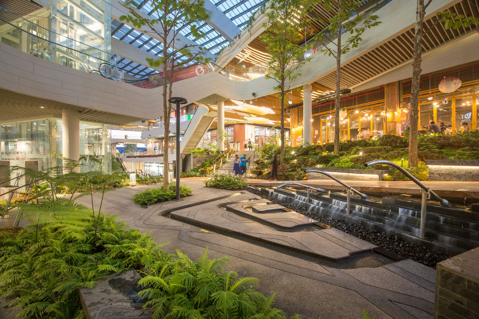 Landscape Shopping Mall Design