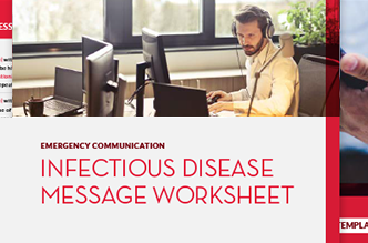 Infectious Disease - Message Template Worskeet